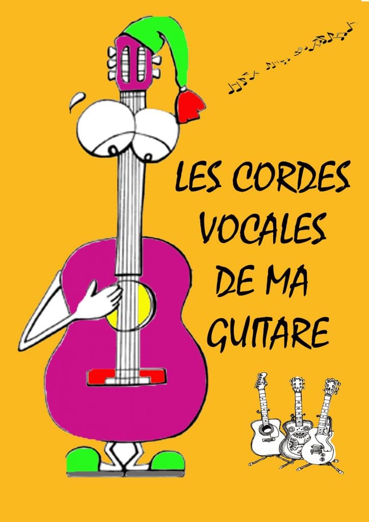 affiche les cordes vocales de ma guitare