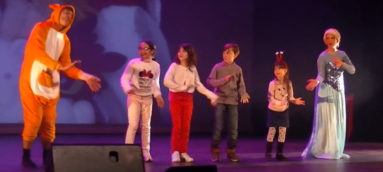 la danse des enfants